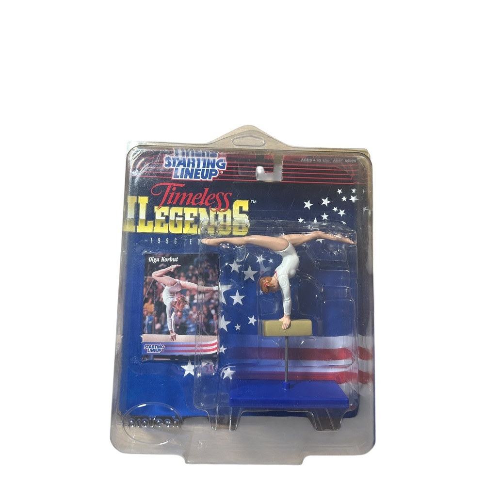 Kenner Starting Lineup Timeless Legends 1996 Olga Korbut Gymnastics Figure NIB